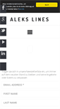 Mobile Screenshot of aleks-lines.de